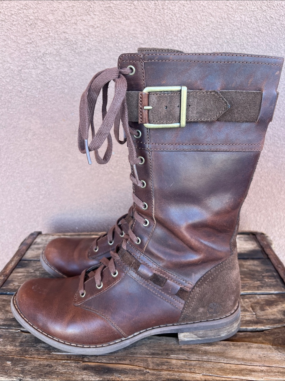 Timberland EarthKeepers Savin mid calf lace up boots